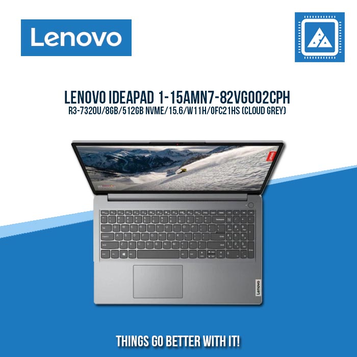 LENOVO IDEAPAD 1-15AMN7-82VG002CPH R3-7320U/8GB/512GB NVME | BEST FOR STUDENTS LAPTOP LENOVO IDEAPAD 1-15AMN7-82VG002CPH R3-7320U/8GB/512GB NVME | BEST FOR STUDENTS LAPTOP